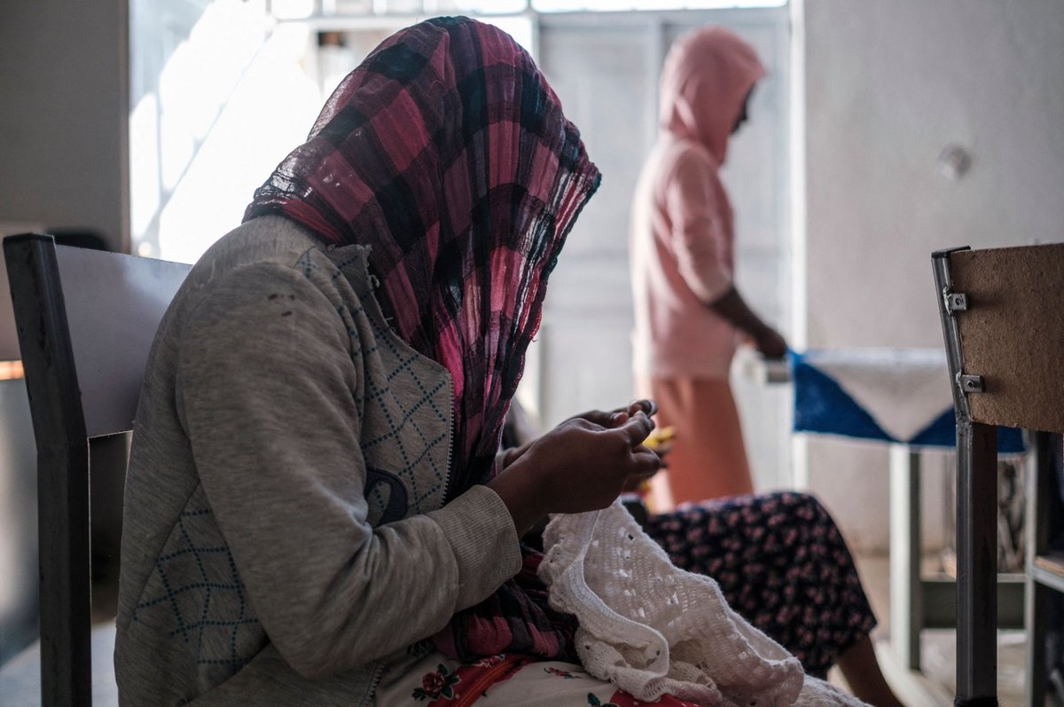 EthioTube's tweet photo. #Tigray:

#Ethiopia:

"barely conscious 40-year-old woman wrapped in bloodied towels, who had been repeatedly gang-raped anally &amp; vaginally over a week by 15 #Eritrea-n soldiers. Bleeding profusely from her rectum, she collapsed in the street"

Full story:
https://t.co/iiNaFxftUu https://t.co/FfdbjAt073