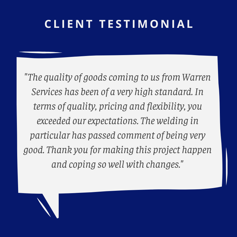 willbridgman's tweet photo. More fantastic feedback for Warren Services! https://t.co/tgaR1SWaow