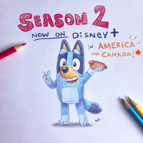 Official Bluey TV tweet media