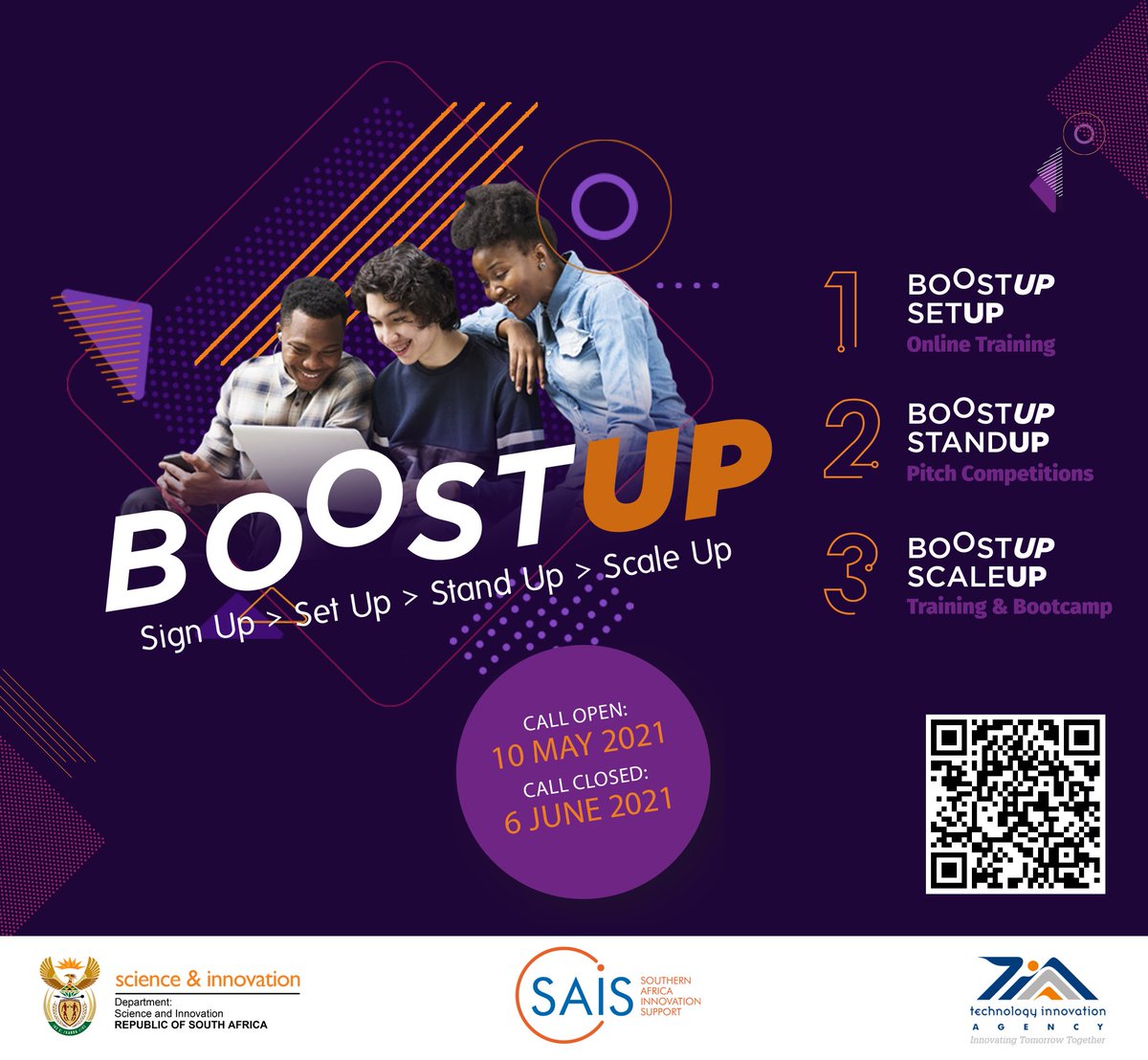 tiaorgza's tweet photo. Do you use technology and innovation to make a social impact? Do you want to learn skills to take your startup to the next level? Apply for #BOOSTUP2020. Only 11 days left to apply! Alarm clock https://t.co/YJKnugtkdy Alarm clock#innovateAfrica #impactstartup https://t.co/UOJfsiryb6