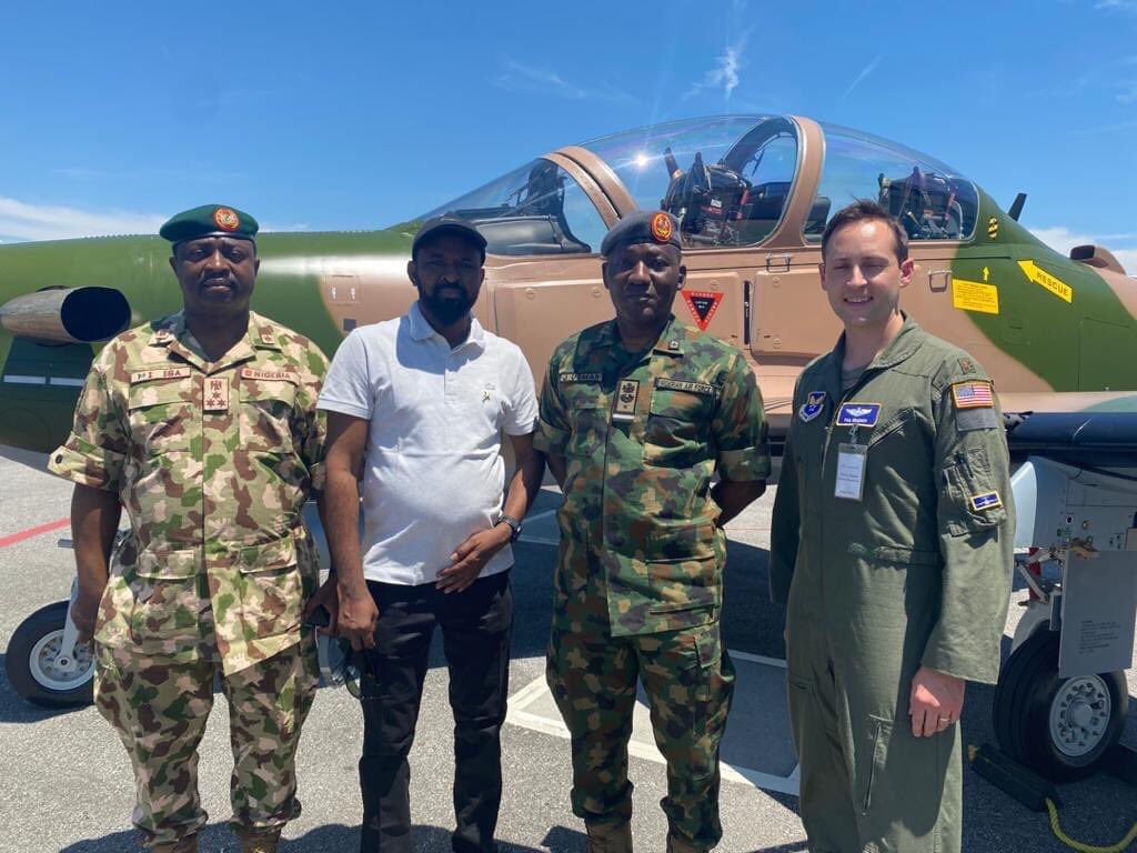 Magajiabdullah5's tweet photo. Photo 

Hon (Dr). Makki Abubakar Yalleman
Deputy Chairman House Committee On Defence From USA  🇺🇸

As part of their oversight functions,  National Assembly (NASS) Joint Committee on Defence and Air Force are currently in the United States of America (USA) on inspection tour https://t.co/RngeCy9QtG