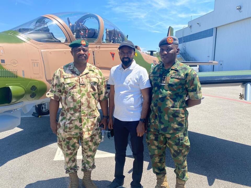 Magajiabdullah5's tweet photo. Photo 

Hon (Dr). Makki Abubakar Yalleman
Deputy Chairman House Committee On Defence From USA  🇺🇸

As part of their oversight functions,  National Assembly (NASS) Joint Committee on Defence and Air Force are currently in the United States of America (USA) on inspection tour https://t.co/RngeCy9QtG