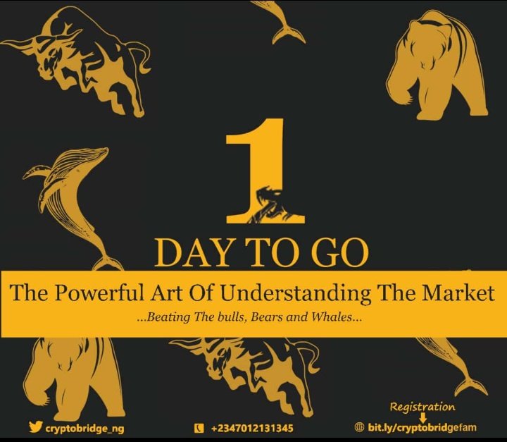 CryptoBridge_ng's tweet photo. The day is upon us already
Don't plan to miss this🔥
#Crypto
#futotwittercommunity #futo https://t.co/8UJl1AyEdu