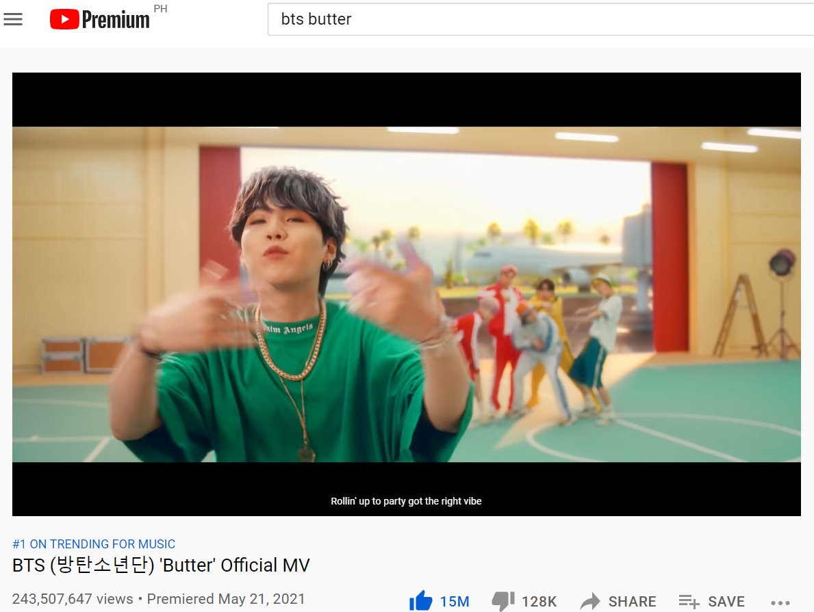 jayseonkim's tweet photo. @btsyoutubedata @BTS_twt Streaming for Butter! #ButterWeek2 https://t.co/G46P6SkpF2