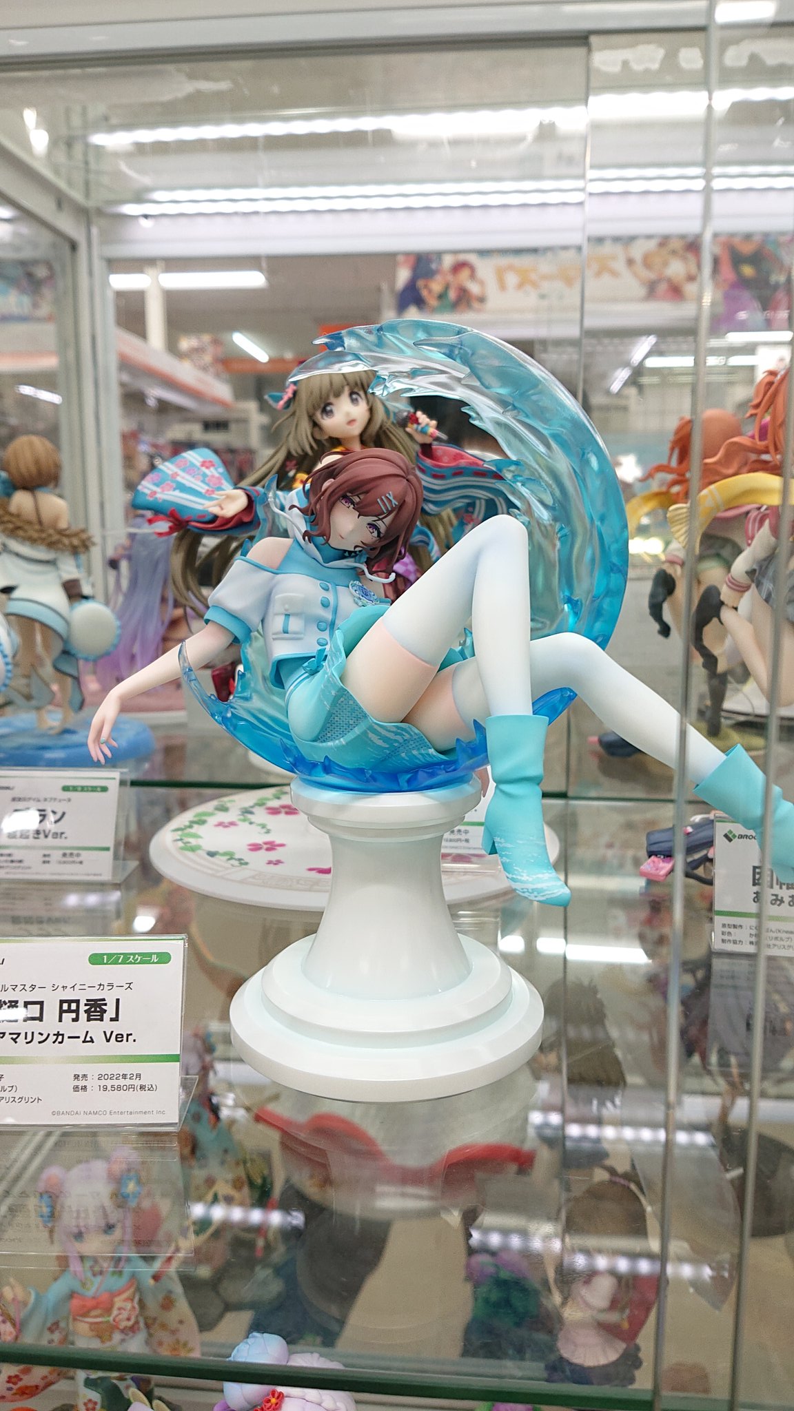シャニマス 浅倉透 樋口円香 フィギュア クリアマリンカームVer シャニマス 浅倉透 樋口円香 フィギュア クリアマリンカームVer