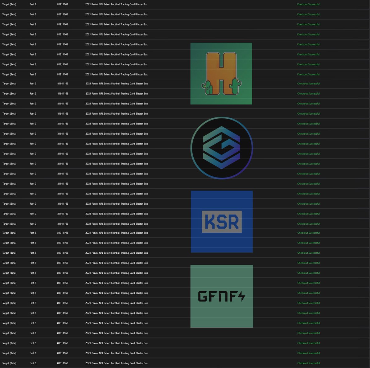 mgreegg's tweet photo. Big shout out to everyone below.. Insanity yet again on a Friday ⚡

Bot: @ksrautomation

Group: @GFNF__
Server: @HypeServersio
Proxies: @HypeProxiesio https://t.co/4MVAo2TG36