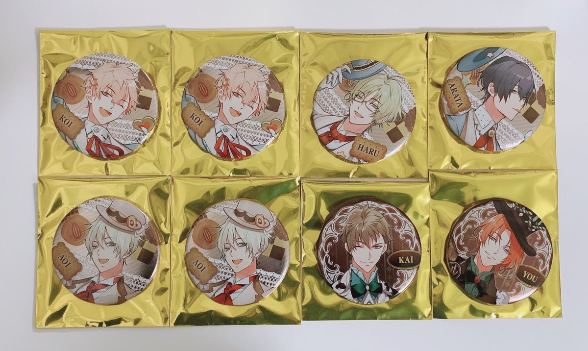 atat0125's tweet photo. (交換) ツキプロショップ ツキショ ツキウタ ウサドーナツ 甘味王国 Sweets Kingdom 缶バッジ ラバーストラップ

譲 
ウサド 12月 5月 8月 
缶バッジ 恋×2 葵×2 春 新 海 陽
ラバスト 駆 始 葵

求 同種涙 >> 缶バッジのみ異種涙可

複数交換して頂ける方優先

郵送のみ
ご気軽にお声かけください。 https://t.co/tHQaB3Thy9