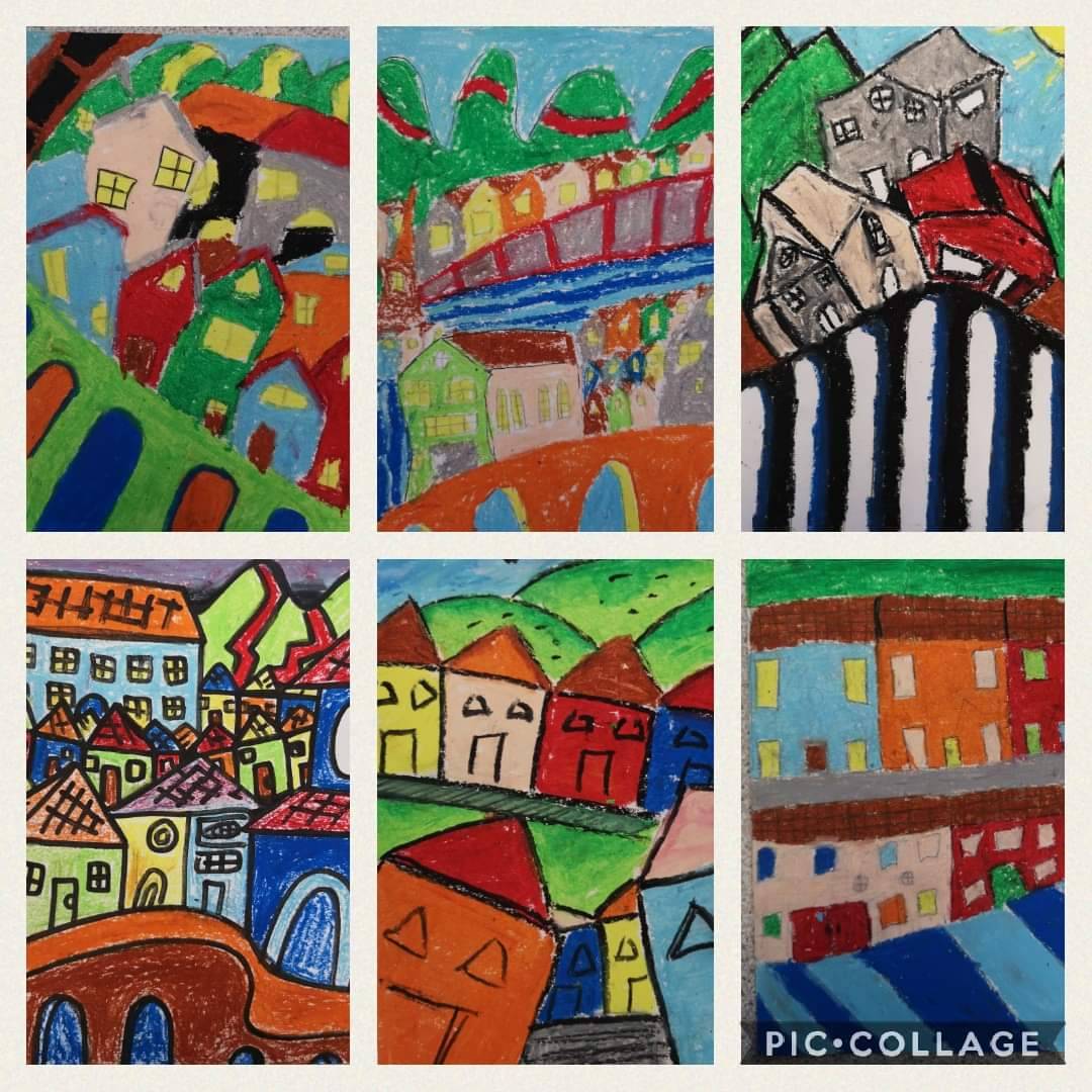 As part of our community project Middle school have created art work celebrating Valley life using lots of different materials. Inspired by artist Martyn Evans their work is bold and vibrant, with excellent attention to detail. #EduArtFest