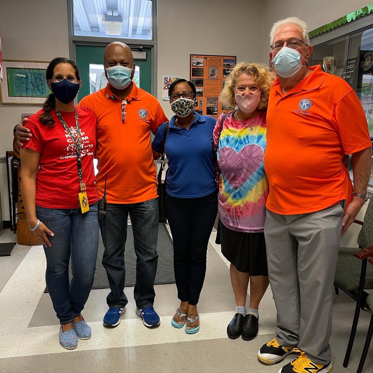 We are so grateful to the <a href="/Kiwanis/">Kiwanis</a> Club for once again bringing the gift of reading to our Kindergarten students! They have donated books for summer reading to all of our Kindergarten students for many years. We appreciate your dedication to our school and community! ❤️ 📚 📖 ☀️