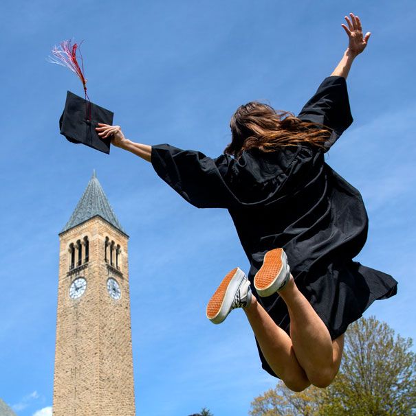 Cornell's tweet photo. Ready to celebrate our soon-to-be graduates❗️🎉

Share your moments with us this weekend. Post with #Cornell2021 and we'll share our favorites. https://t.co/6PQYHgY6q3
