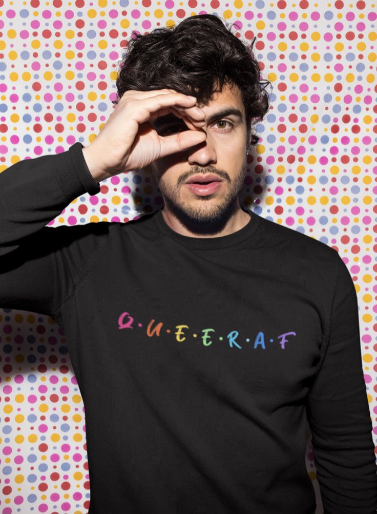 🌈QUEERAF🌈 the one where we’re PROUD AF 👇👇👇 exclusive to 

rainbow-rags.com 

#FriendsTheReunion #Friends #friendsreunion #gay #queer #lesbian #queerfashion #loveislove #equality