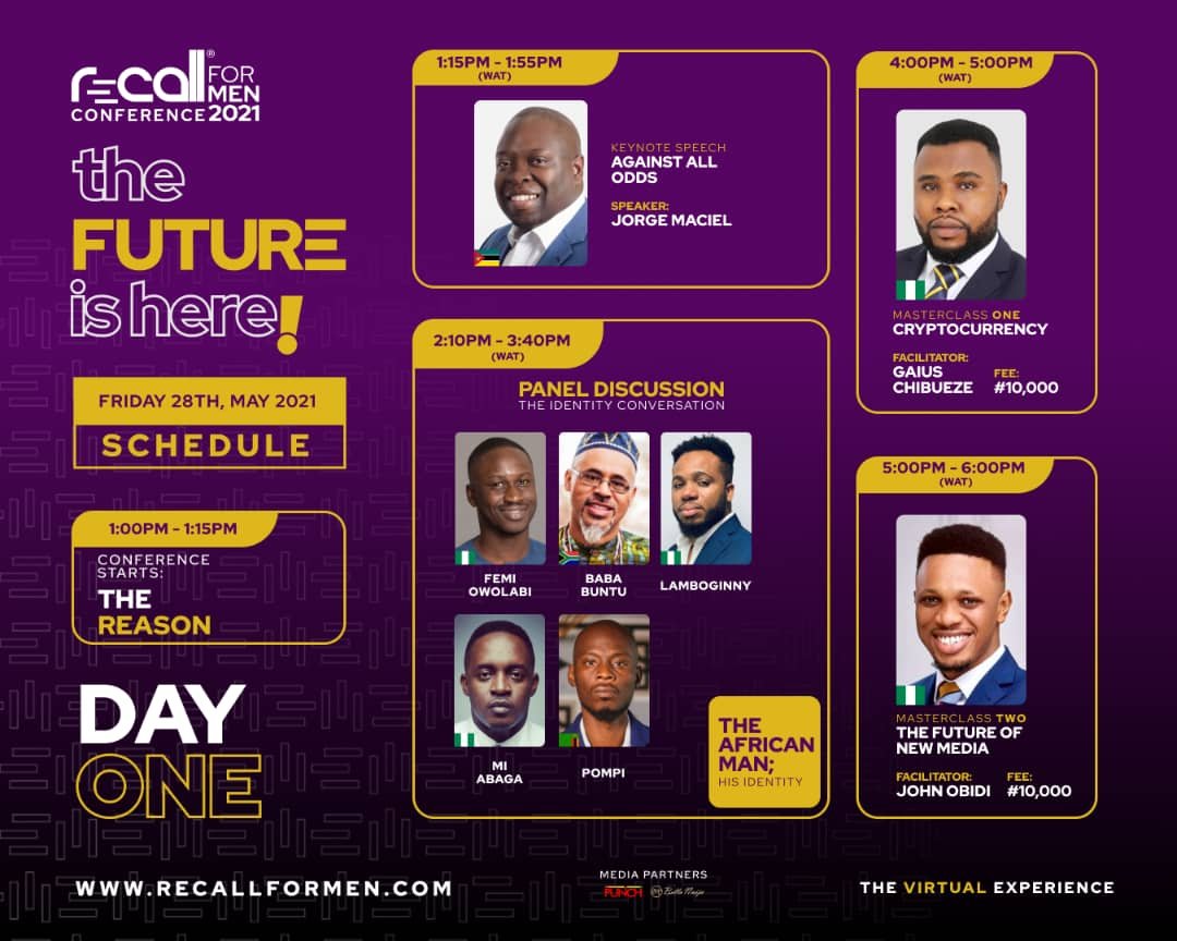 recallformen's tweet photo. We are buzzing as the #RCM2021 conversation is set to commence.

Still haven't registered? You can still do so via https://t.co/FkNeUFWDzu 

Stay with us as we bring you media updates. https://t.co/uYthHX8MgI