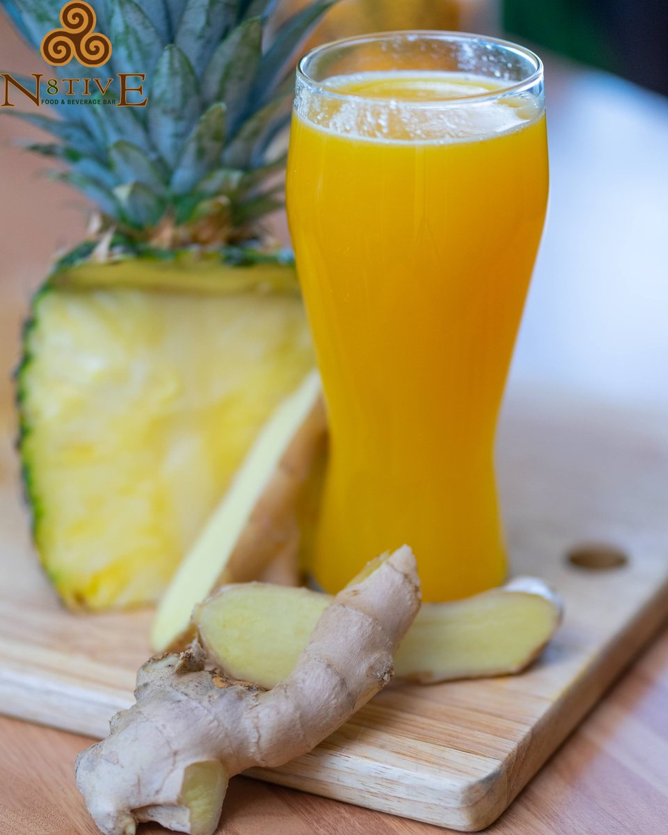n8tivebar's tweet photo. Freshly squeezed pineapple and finger juice🍹.

💯 Healthy.

#healthylifestyle #healthyliving #eatn8tive #eathealthy #juice https://t.co/PNhoNWBZLP