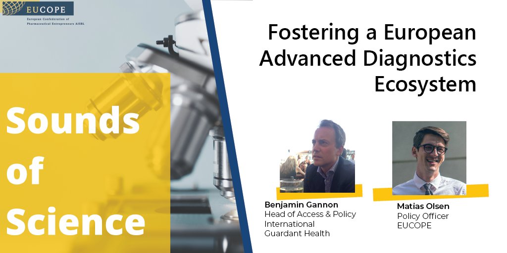 EUCOPE's tweet photo. Something for the weekend? Tune in to #SoundsofScience, EUCOPE's podcast! Our latest episode focuses on advanced diagnostics #AdvancedDx https://t.co/8f0YZFk8nJ https://t.co/dyn1jWp4le