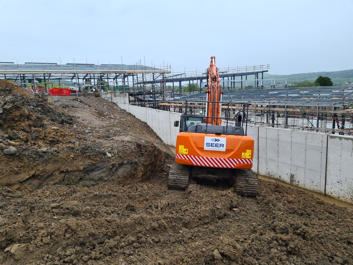 SeerConstructi1's tweet image. Great progress on our Neath Abbey primary school project 
#bamconstructuk