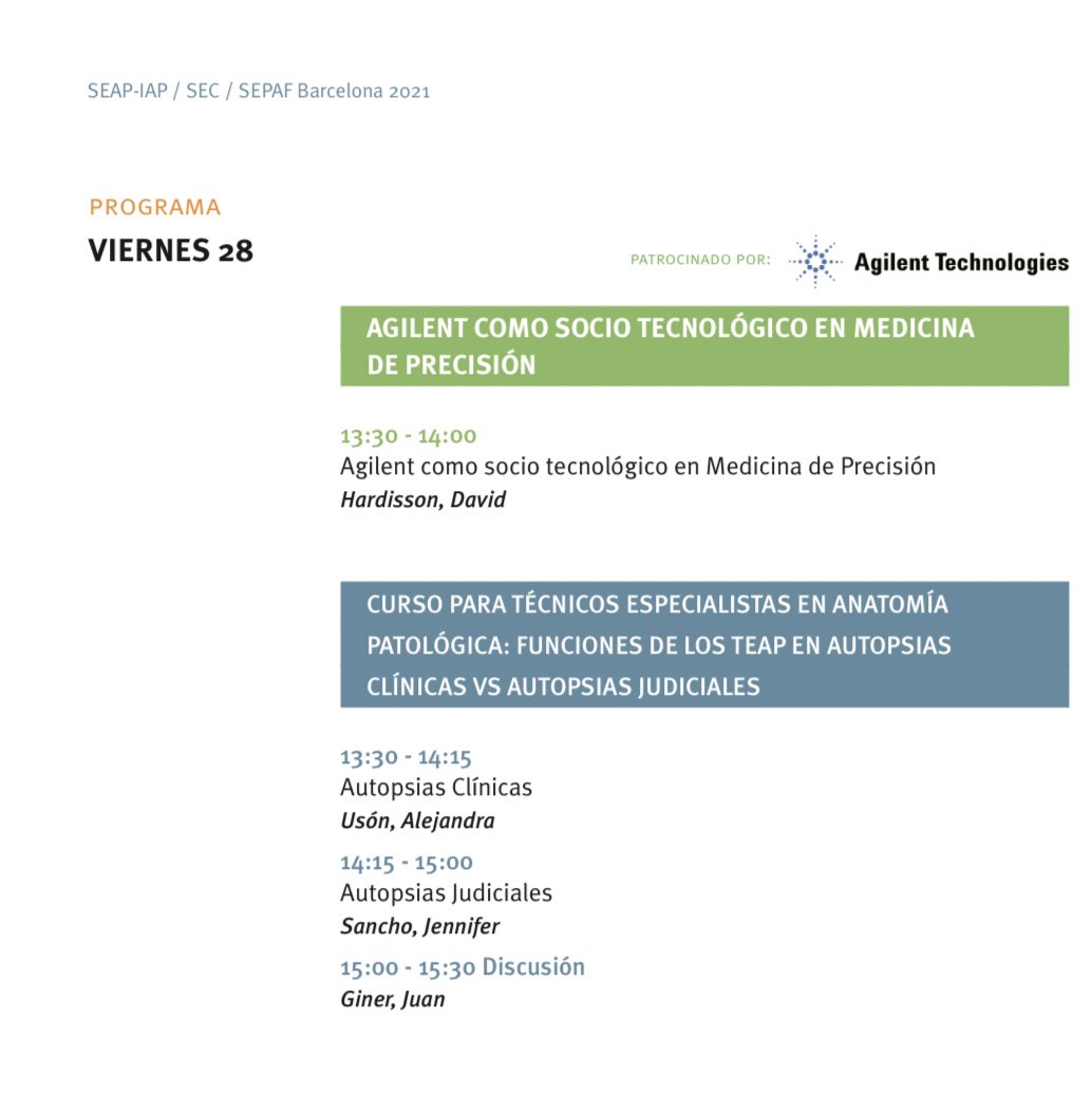 SEPAF_esp's tweet photo. Después de las comunicaciones orales, turno para los TEAP. Su labor en las autopsias clínicas y judiciales. #SEAP2021B #SEPAF https://t.co/ovhYknIYd2