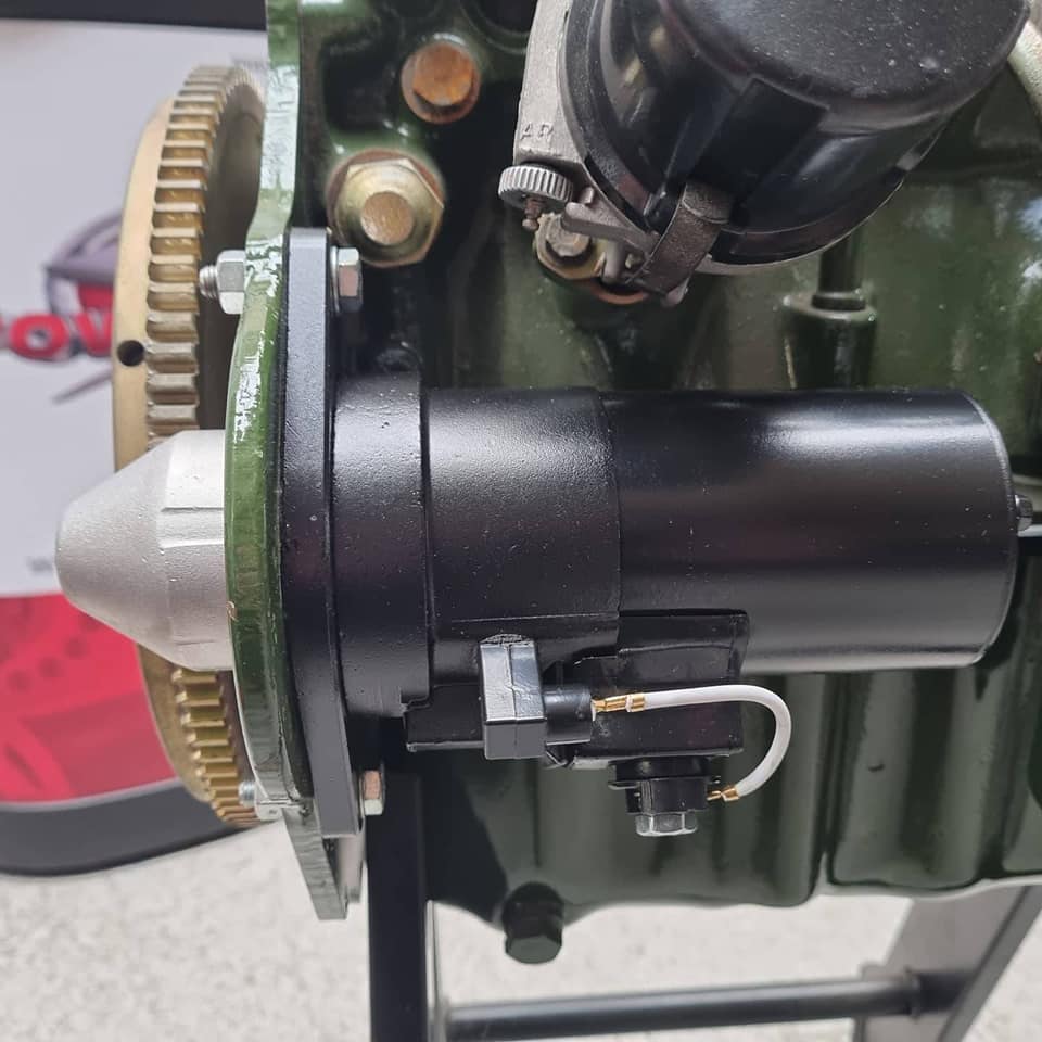 Here’s our Slimline Starter Motor looking mint on the A Series. Lighter, more powerful &amp; easy to fit, the Slimline is a quick solution for faster &amp; better starting.

#startermotor #hightorquestartermotor #Aseries #classicmini #classicjaguar #classictriumph #classiccars
