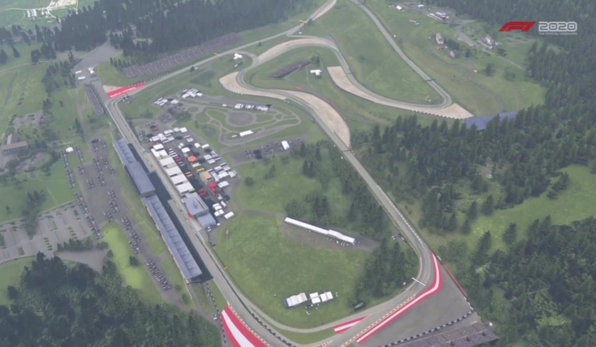 ECDF1's tweet photo. ¡Buenas tardes, los equipos ya han llegado a Austria! Todo listo para mañana ¡Imágenes del paddock y del circuito!
#ECDF1 #F1 https://t.co/vXGVdoSYnm