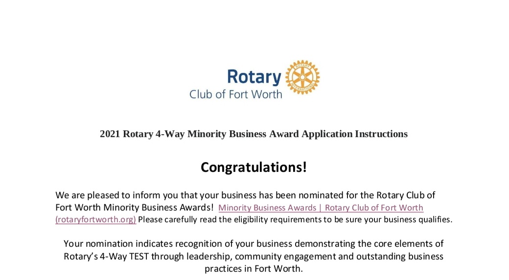 AuthenticCouns's tweet photo. I am so proud of Authentic Counseling and Coaching Center staff! We were nominated and made it to the top tier of candidates for the Rotary Club of Fort Worth Minority Business Award! Although we did not win, I get a chance to win everyday when working with phenomenal people. https://t.co/OMhUncFV2p