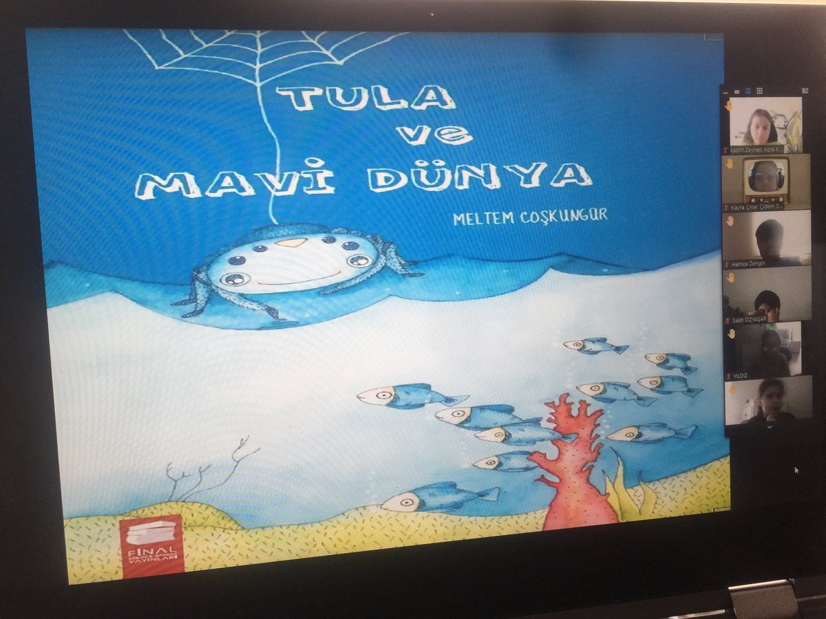 CennetAte12's tweet photo. ⁦@bahcesehir_van⁩ 3/C sınıfımız Tula Doğanın İzinde hikayesinin yazarı Meltem Coşkungür ile buluştu 😊👏👏👏📚🌈 https://t.co/e6VLRXM0NZ