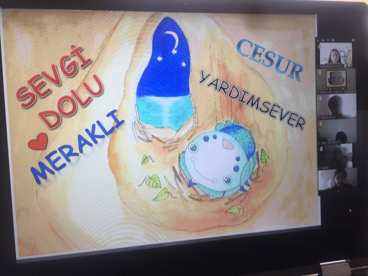 CennetAte12's tweet photo. ⁦@bahcesehir_van⁩ 3/C sınıfımız Tula Doğanın İzinde hikayesinin yazarı Meltem Coşkungür ile buluştu 😊👏👏👏📚🌈 https://t.co/e6VLRXM0NZ