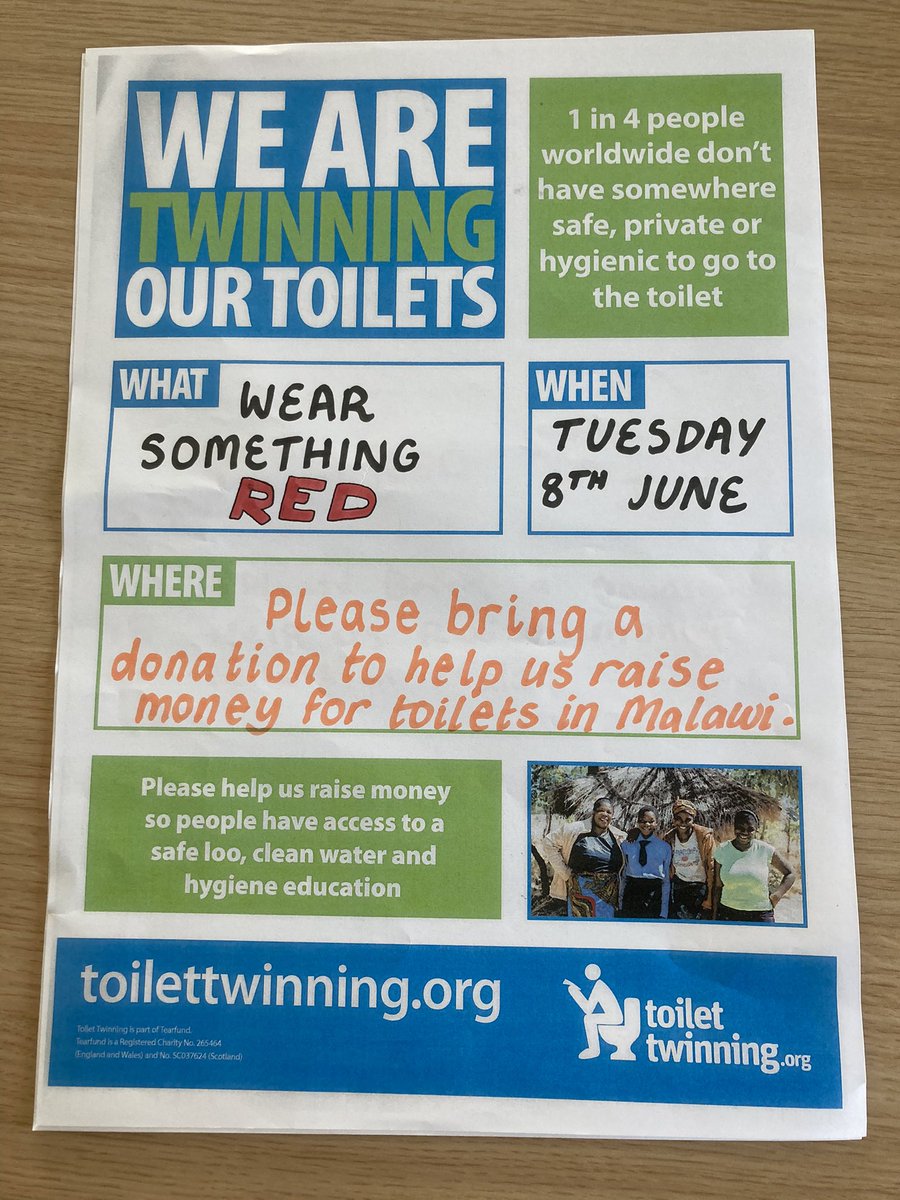 As part of our rights week, beginning on the 7th of June... we are fundrsing for <a href="/toilettwinning/">Toilet Twinning</a>. Such a wonderful cause and we are excited to get involved! @LossieHigh
