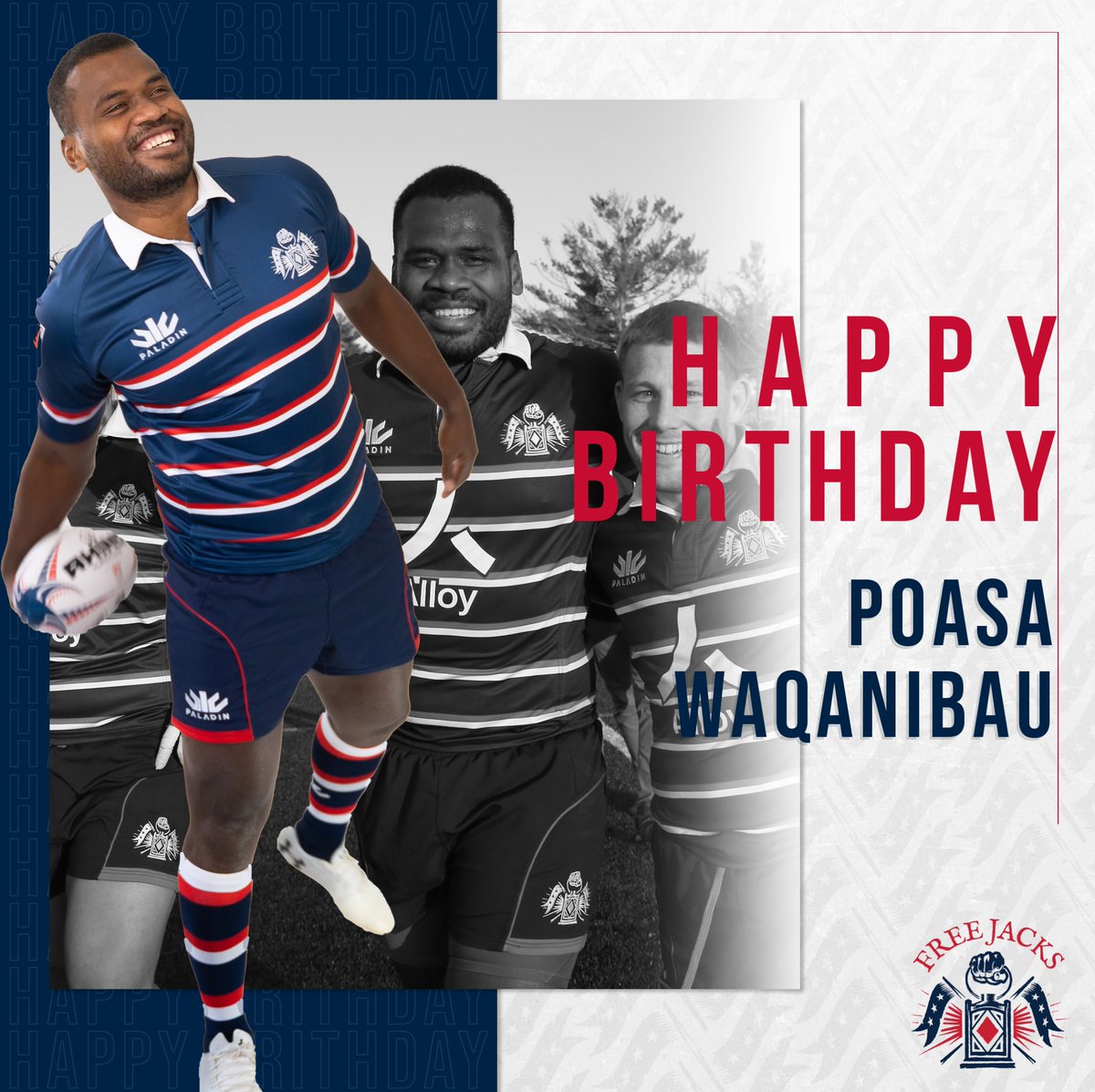 NEFreeJacks's tweet photo. 🐎//🎂 We’re kicking off #FreeJacksFriday with a huge happy birthday shout out to the one and only Poasa Waqanibau!
#HappyBirthday #TogetherWeRide #LetsRide https://t.co/coVvxE8w9H