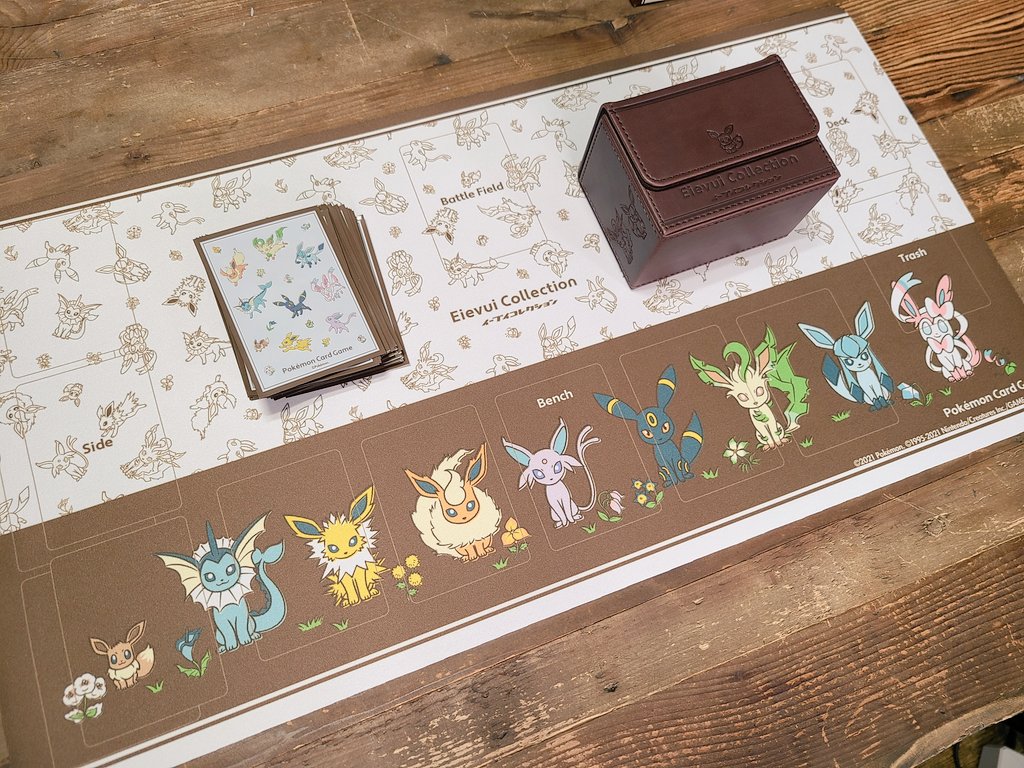 ポケセン限定 フリップデッキケース イーブイコレクション イーブイ