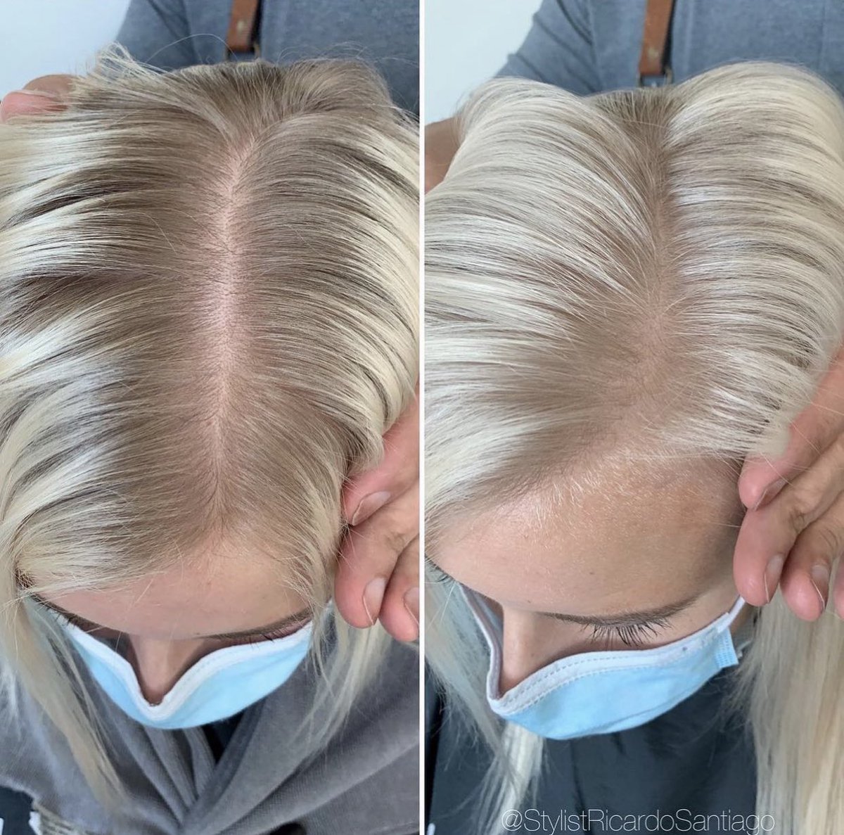 StylistRicardoS's tweet photo. #blondehair conversion #lakenona #orlandohairstylist #blonde https://t.co/09AVypU8Xq