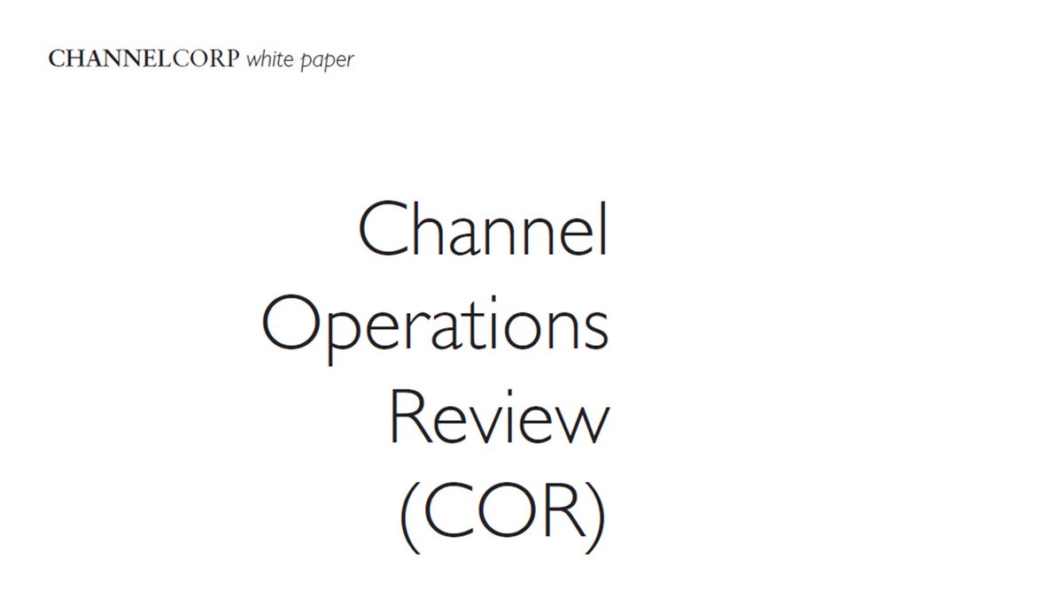 How prepared are you REALLY to transition to selling as a service? Review this <a href="/Channelcorp/">Channelcorp</a> Channel Operations Review White Paper to undersatnd #ChannelStrategy friction and alignment problems BEFORE they cost your org 🕑 and 💰.  dell.to/3bS5WqA #DellTechAPEX