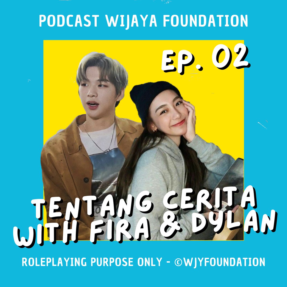 WJYFoundation's tweet photo. ㅤㅤㅤ
ㅤㅤㅤ
ㅤㅤㅤPodcast 
ㅤㅤㅤTentang Cerita  
ㅤㅤㅤEpisode 02  
ㅤㅤㅤTentang Cerita:  
ㅤㅤㅤMarsha Cherise Gunawan
ㅤㅤㅤWith MC Fira &amp; MC Dylan  

ㅤㅤㅤ https://t.co/GqUWf7CBas