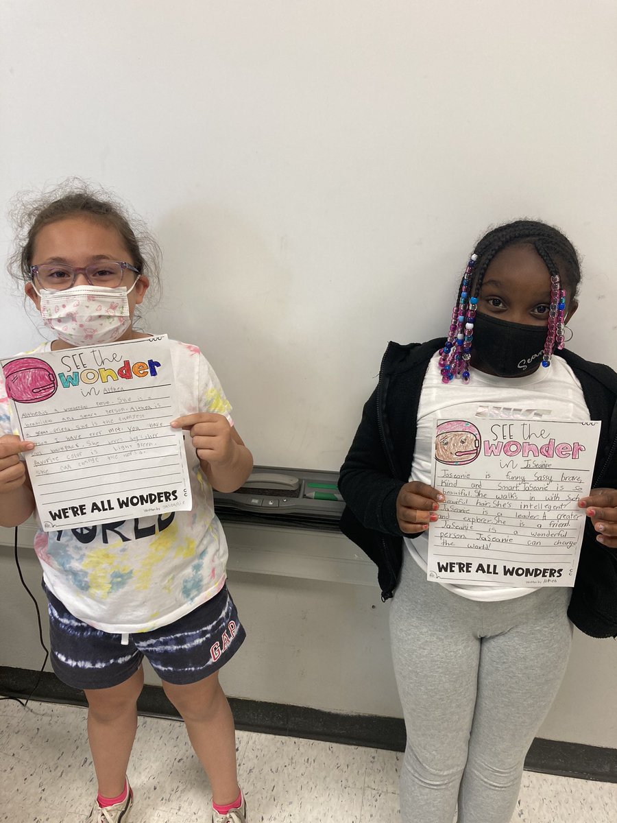 MsCrabtreesCrew's tweet photo. Yesterday, we wrote a paragraph about how wonderful our friends are💕 We did this activity at the beginning of the year but wrote about ourselves, such a sweet activity to end the year. #THbentonproud #isdstrong #isdthird https://t.co/r44FAcZhTb