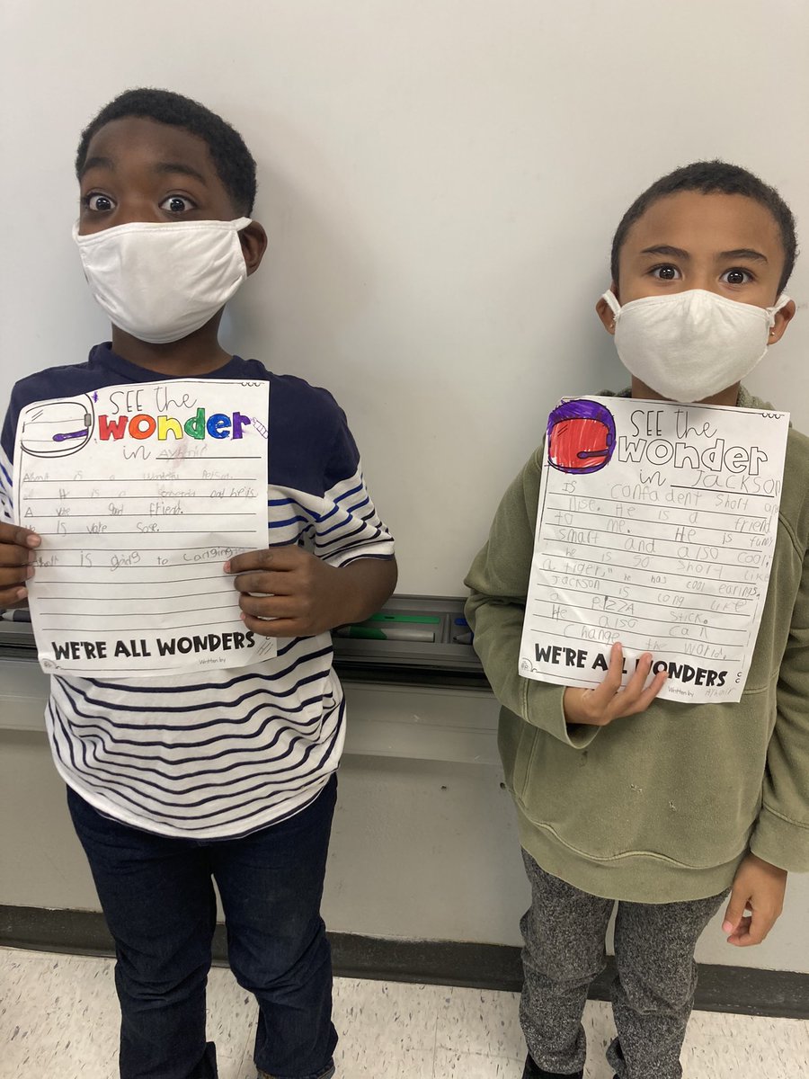 MsCrabtreesCrew's tweet photo. Yesterday, we wrote a paragraph about how wonderful our friends are💕 We did this activity at the beginning of the year but wrote about ourselves, such a sweet activity to end the year. #THbentonproud #isdstrong #isdthird https://t.co/r44FAcZhTb