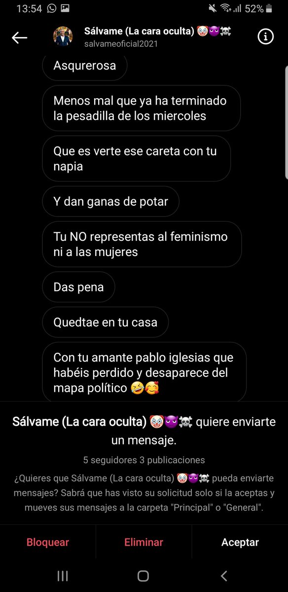 anaisbernal's tweet photo. Un ejemplo, solo uno, de lo que recibo. https://t.co/7O8ziIhGfG
