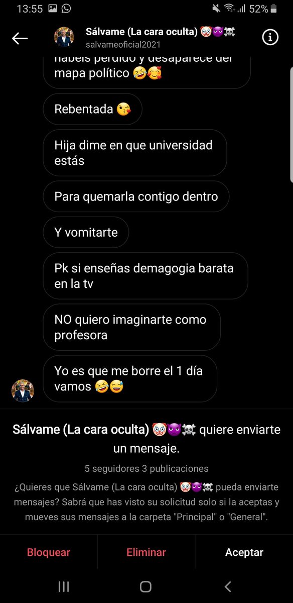 anaisbernal's tweet photo. Un ejemplo, solo uno, de lo que recibo. https://t.co/7O8ziIhGfG