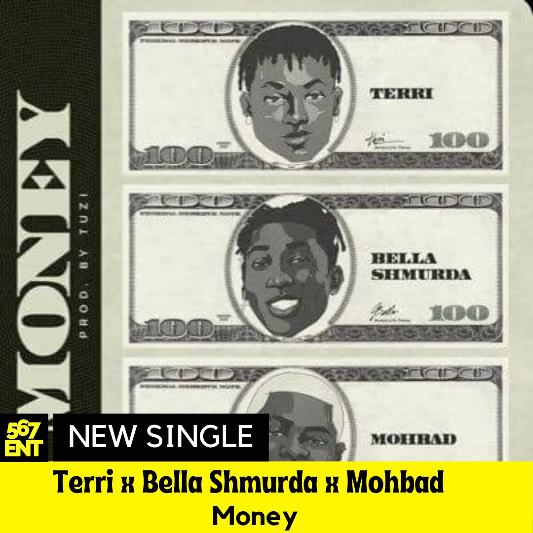 567Ent's tweet photo. Update your playlist!!📢

Terri x Bella Shmurda &amp; Mohbad - Money

DJ Neptune x Wande Coal - Music Messiah

Skales x Davido - This Your Body
.
.
#567Ent #NewMusicFriday #NewMusic #Playlist #YouTubeMusic #AppleMusic #AudioMack #Spotify #Tidal #Afrobeats #PlaylistUpdate https://t.co/omZMlLFFdl
