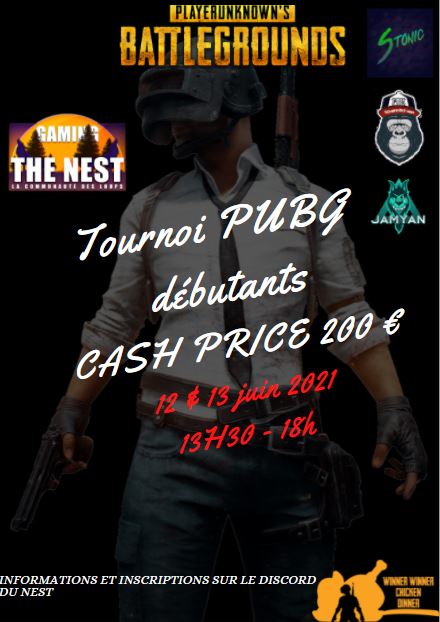 Salut les loups nouvelle affiche, car le Cash Price passe a 200 euros grace a un généreux donateur qui souhaite rester anonyme, mais je l'en remercie encore beaucoup. Beau geste pour la communauté. <a href="/PUBG_FR/">PUBG: BATTLEGROUNDS France 🇫🇷</a>