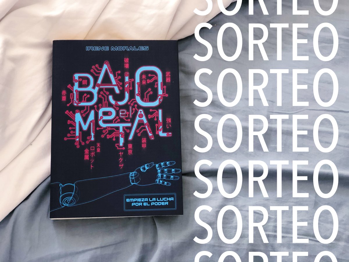 ⚠️SORTEO⚠️

Para celebrar el primer aniversario de la publicación de #BajoElMetal, ¡sorteamos un ejemplar del libro!

¿Cómo participar? 
🤖Sigue las cuentas de <a href="/LunnVic/">Irene Morales 🐝</a> y @laGaleraYoung 
🤖Haz RT
🤖Sorteo activo hasta el domingo 30 de mayo a las 23:59 h.

Sorteo nacional.