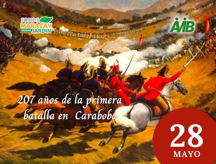 #28Mayo  Un dia como hoy pero de 1814, se llevó  a cabo la primera batalla en la zona de la sabana de Carabobo, teniendo como resultado la victoria para los patriotas. 🇻🇪🇻🇪 #Venezuela 

@RafaelGirardot <a href="/R_MarcoTorres/">Rodolfo Marco Torres</a> @amigosdemaracay