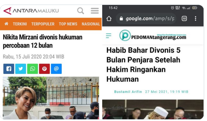 PERLAHAN TAPI PASTI,
+62 KAN JAUH KETINGGALAN DARI NEGARA MANAPUN

👇
Koruptor &amp; Pentolan Kadrun 👉selalu dapat keringanan hukuman

Yang membuatnya,
KIAN MERAJA-LELA .. 🤬👊

🙏<a href="/jokowi/">Joko Widodo</a> <a href="/mohmahfudmd/">Mahfud MD</a> <a href="/DivHumas_Polri/">Divisi Humas Polri</a> <a href="/KejaksaanRI/">Kejaksaan RI</a> <a href="/KPK_RI/">KPK</a> 

.
#IngatProtokolKesehatan 👍