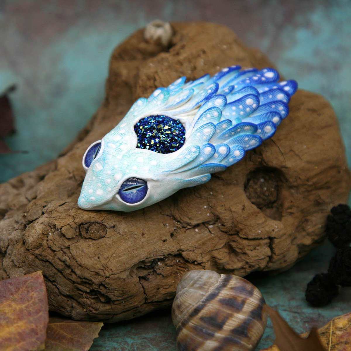 rainbowmarleo's tweet photo. Alien bugs continue to crawl out of my crafty hands. Catch them and admire them. Polymer clay figurines of fantasy sea life.

https://t.co/3bmor87P5U

#seaslug #nudibranch #insect #bug #sealife #oceanlife #weirdcreature #creaturedesign #nonexistent #alienspecimen #fantasyspecies https://t.co/uR9Y4nrUr3