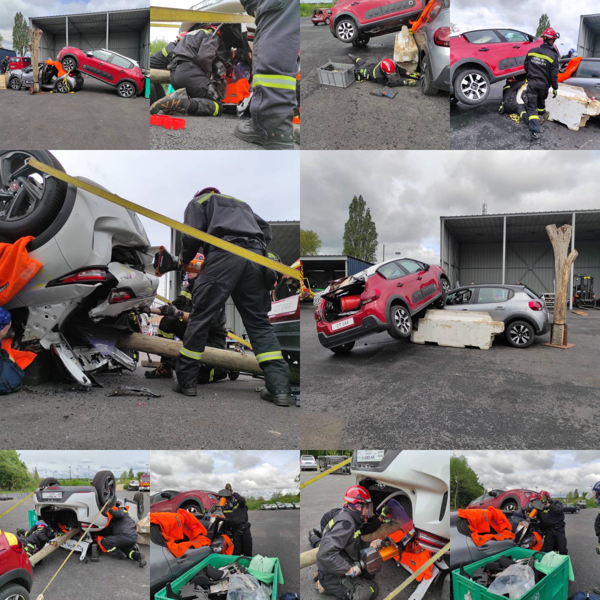 Entraînement du 26 mai...malgré un temps maussade nous avons échappé à la pluie😁😁.. merci Ste Signaltec MSA Service Départemental d'Incendie et de Secours des Yvelines - Sdis78 PSA Peugeot Citroen Stablox HAIX VSTEP Moditech Rescue Solutions BV pour leur soutien