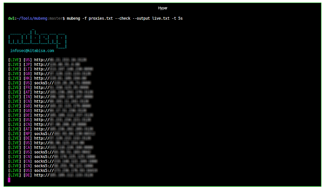 blueteamsec1's tweet photo. Mubeng - An Incredibly Fast Proxy Checker And IP Rotator With Ease https://t.co/DWCfeenfy3 #HTTPProxy #HTTPsProxy #IPRateLimit #IPRotation https://t.co/DjtZr8aCJZ
