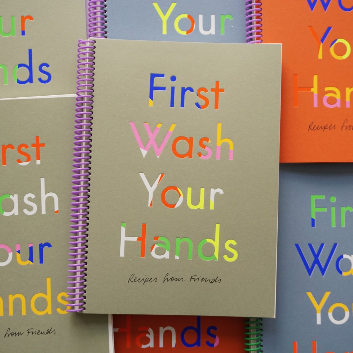 londonbookarts's tweet image. JUST IN! The 2nd edition of First Wash Your Hands: Recipes from Friends, a community cookbook made by @LdnBoroughOfJam, @F_M_studio, LCBA and friends.  As with the 1st, all proceeds will be shared between the food charities @TrussellTrust &amp;amp; @MadeUpKitchen  londonbookarts.org/product/first-…