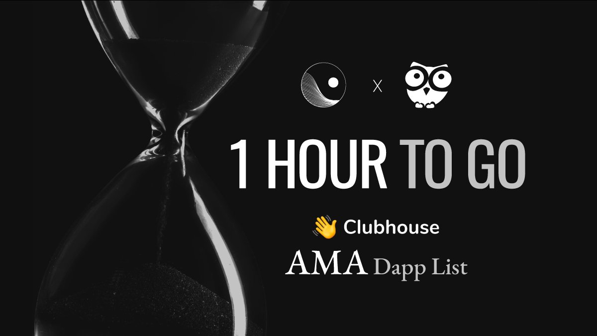 GenShards's tweet photo. ♣️ Reminder - Clubhouse AMA ♣️

The first of its kind ✨ Clubhouse AMA 🎧 with The Dapp List 🦉 starts in 1 hour

Learn how this DID &amp; IPFS fueled ⛽️ platform strives to increase adoption of the #Web3 ecosystem 🕸

👉 Date :  28th May - 1PM UTC
👉 Venue : https://t.co/bX9kGVQxJg https://t.co/FVu64BmfHU