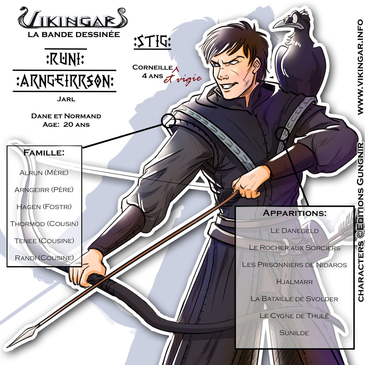 VikingarBD's tweet photo. Runi et Stig!

#art #editiongungnir #vikingarbd #vikingar #bandedessinée #cindyderieux #lauraderieux #tenee #mythologie #histoire #norrois #drakkar #scandinave #artist #digitalart #traditionalart #fanart #oc #ocsheet #characterdesign #conceptart https://t.co/llyDjHyccf