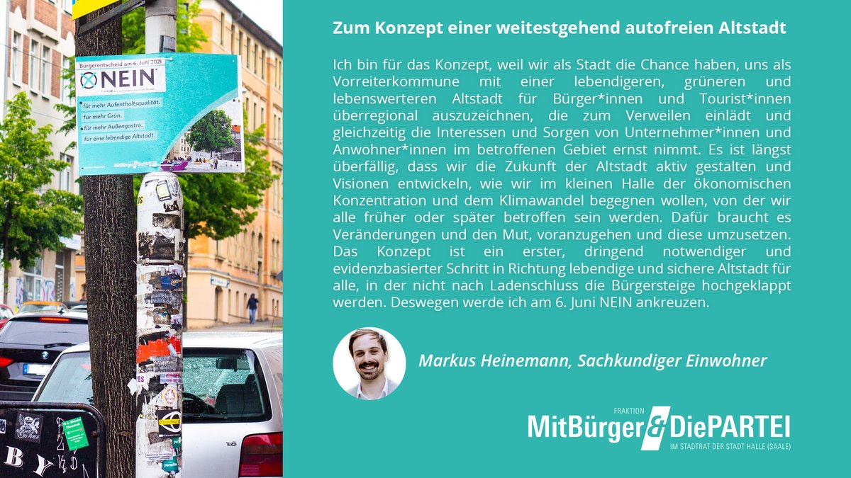 #bürgerentscheid – "NEIN" für eine lebendige Altstadt!