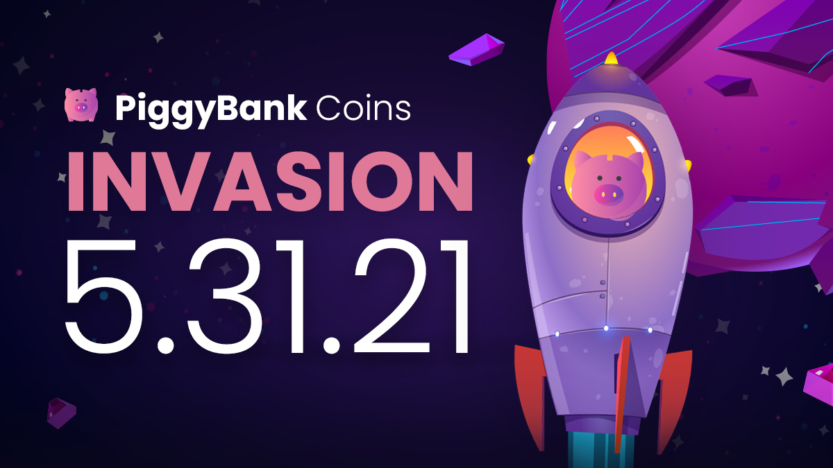 PiggyBankDeFi's tweet photo. Invading the cryptoworld on May 31 🐷💰🚀  Follow us @PiggyBankDeFi to stay updated!

Get a chance to win $5000!
Get a chance to win $5000!
Get a chance to win $5000!

#PiggyBankCoin #PiggybankArmy #BSC #Binance #BinanceSmartChain #x100 https://t.co/opiCxN3eI5