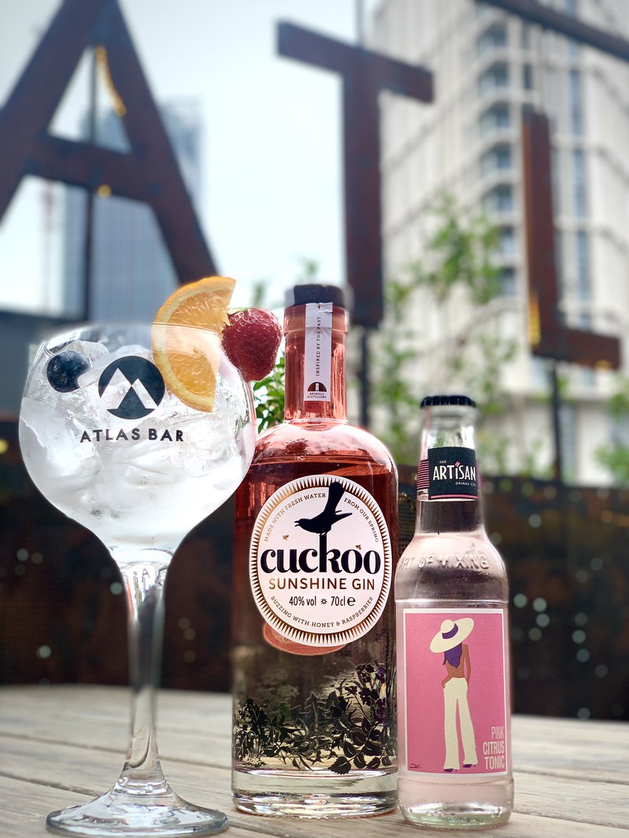 The Gin Bible (@theginbible) on Twitter photo #GinADayMay- Day 28: #Sweet
We absolutely love the sweetness that honey and raspberries bring to <a href="/CuckooGin/">Cuckoo Gin</a> Sunshine. Add in some fruit of choice paired perfectly with <a href="/artisandrinksco/">artisandrinksco</a> pink tonic <a href="/TheAtlasBar/">Atlas Bar</a> ๐ธ
All that's missing now is some actual sunshine #Manchesterโ๏ธ #GinADayMay- Day 28: #Sweet
We absolutely love the sweetness that honey and raspberries bring to <a href="/CuckooGin/">Cuckoo Gin</a> Sunshine. Add in some fruit of choice paired perfectly with <a href="/artisandrinksco/">artisandrinksco</a> pink tonic <a href="/TheAtlasBar/">Atlas Bar</a> ๐ธ
All that's missing now is some actual sunshine #Manchesterโ๏ธ