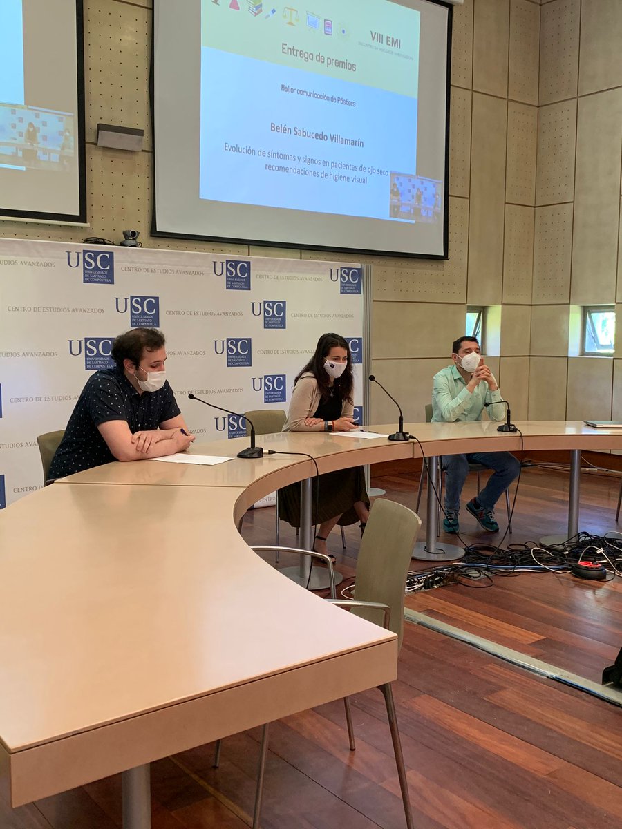 VIII_EMI's tweet photo. E coa entrega de premios e a sesión de clausura damos por rematado o VIII Encontro da Mocidade Investigadora. GRAZAS, así con maiúsculas, a tod@s: Participantes, asistentes, técnicos, universidades, EDIUS, asociacións...grazas por facer isto posible. Vémonos no próximo EMI! https://t.co/nLqHBjapCH